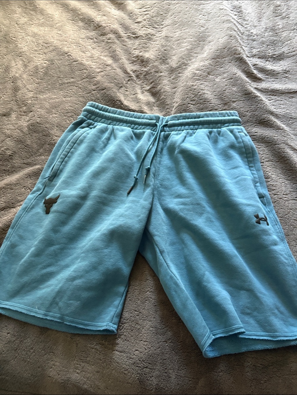 Under Armour Men’s Project Rock charged coldgear terrycloth Athletic Shorts